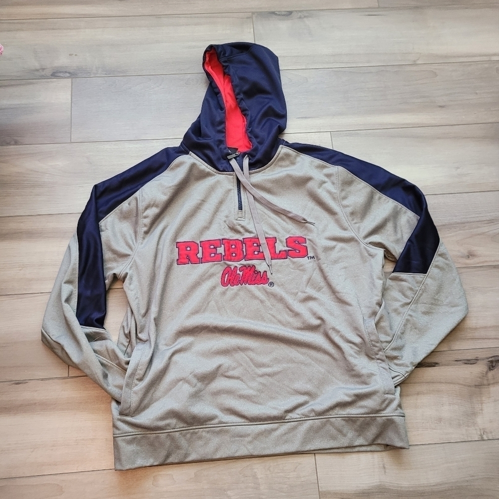 Gen2 Ole Miss Rebels quarterzip hoodie